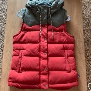 Patagonia Bivy water repellant 600 down fill vest